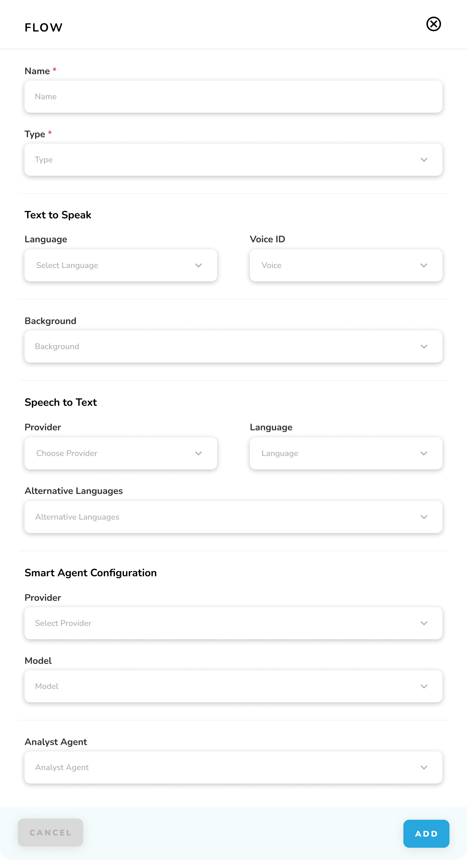 Flow - Add Popup
